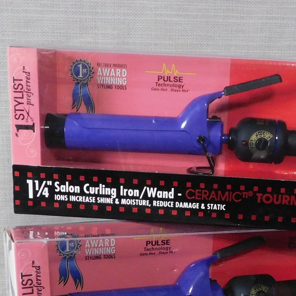 HOT TOOLS PRO CERAMIC 1 1/4" SALON CURLING IRON - Picture 4 of 10